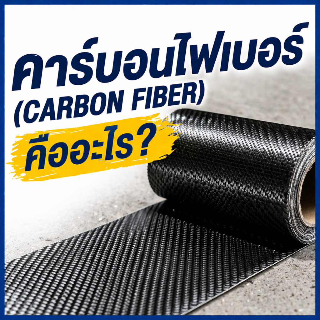 คาร์บอนไฟเบอร์ (Carbon Fiber) คืออะไร?