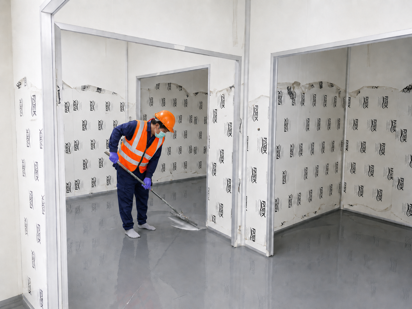 Epoxy Self-Leveling Application